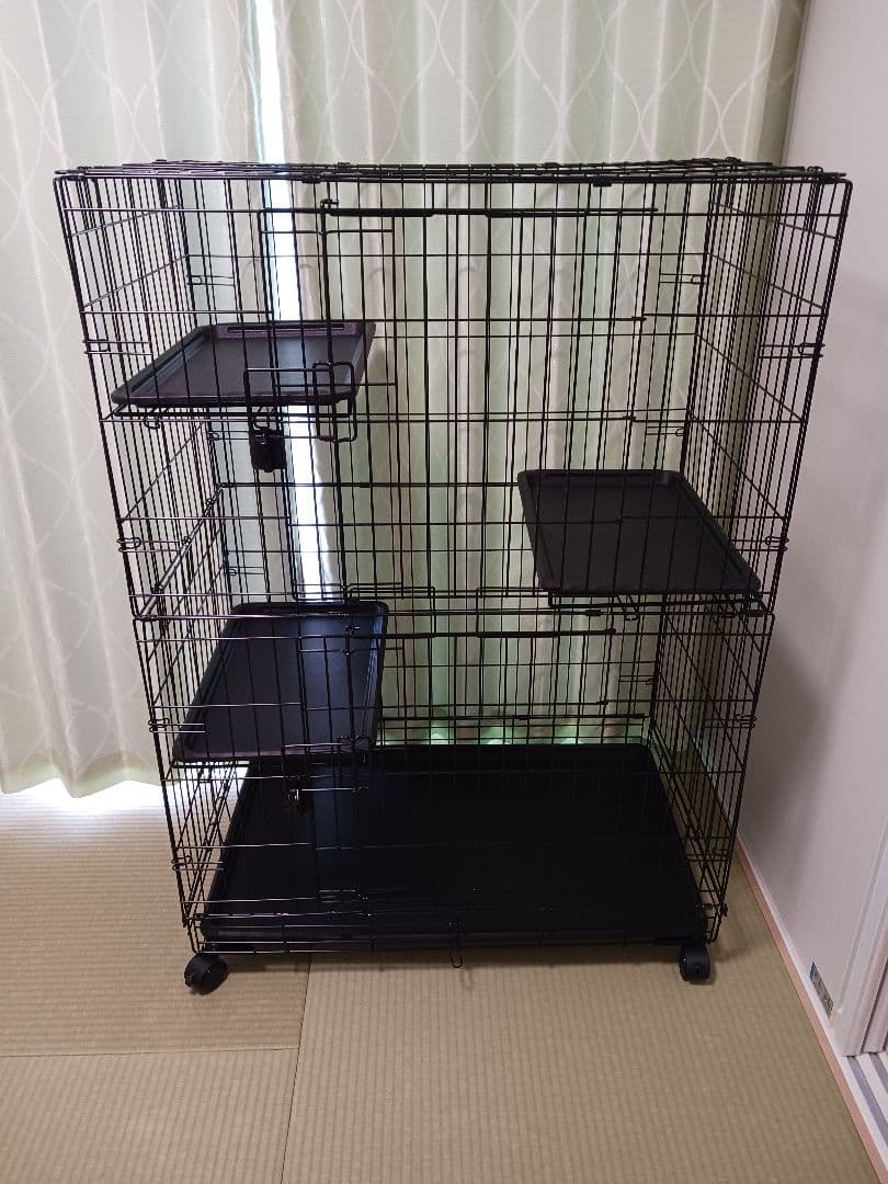 キャットケージ　大型 3段 Amazon　BASIC