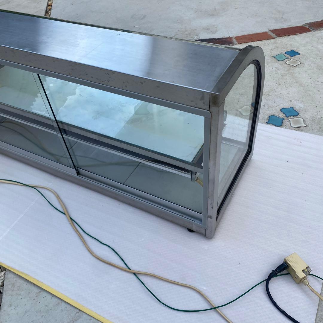 冷蔵ショーケース 卓上タイプ 自然対流方式 後引戸 店舗カフェ