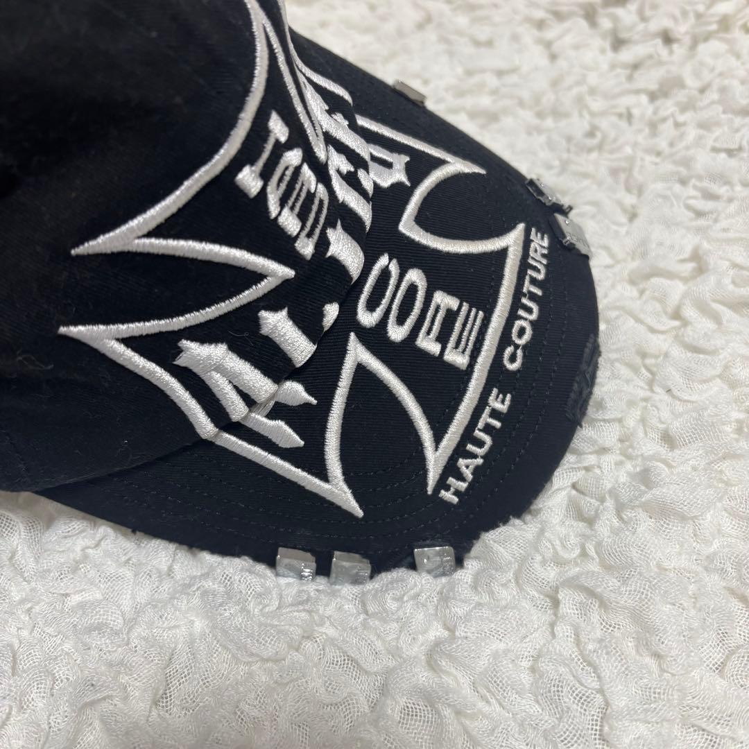 ALICE HOLLYWOOD アリスハリウッド　キャップ　帽子　ブラック