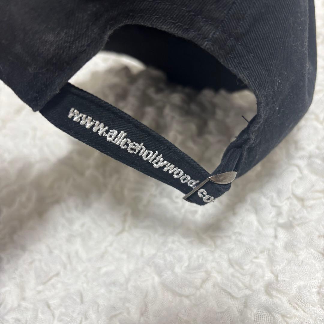 ALICE HOLLYWOOD アリスハリウッド　キャップ　帽子　ブラック