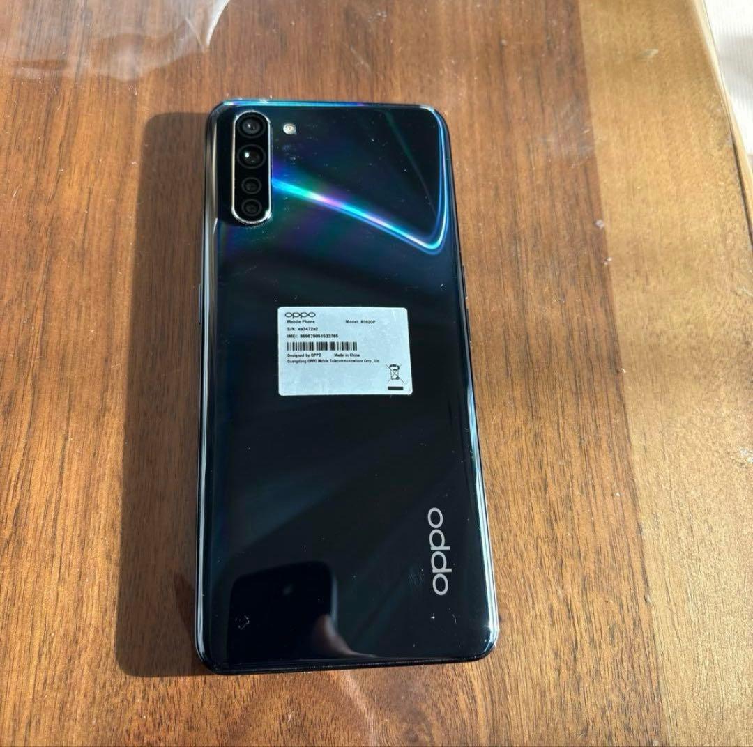 【美品・複数台購入可】OPPO Reno3 A ブラック　ワイモバイルSIM