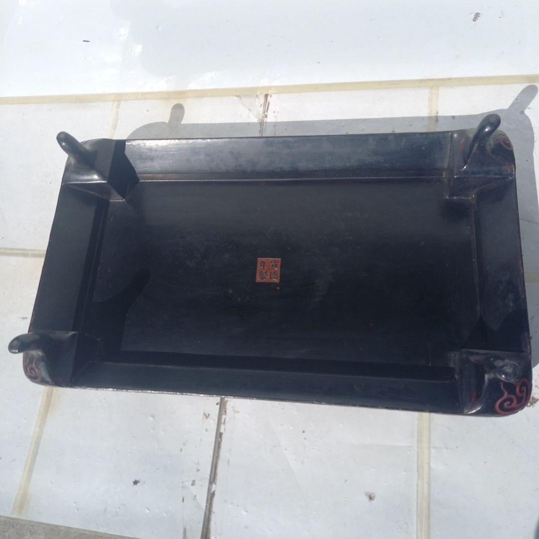 中国骨董品、唐時代のオブジェ、大平卓、戴鶴彫刻、宣徳年製、