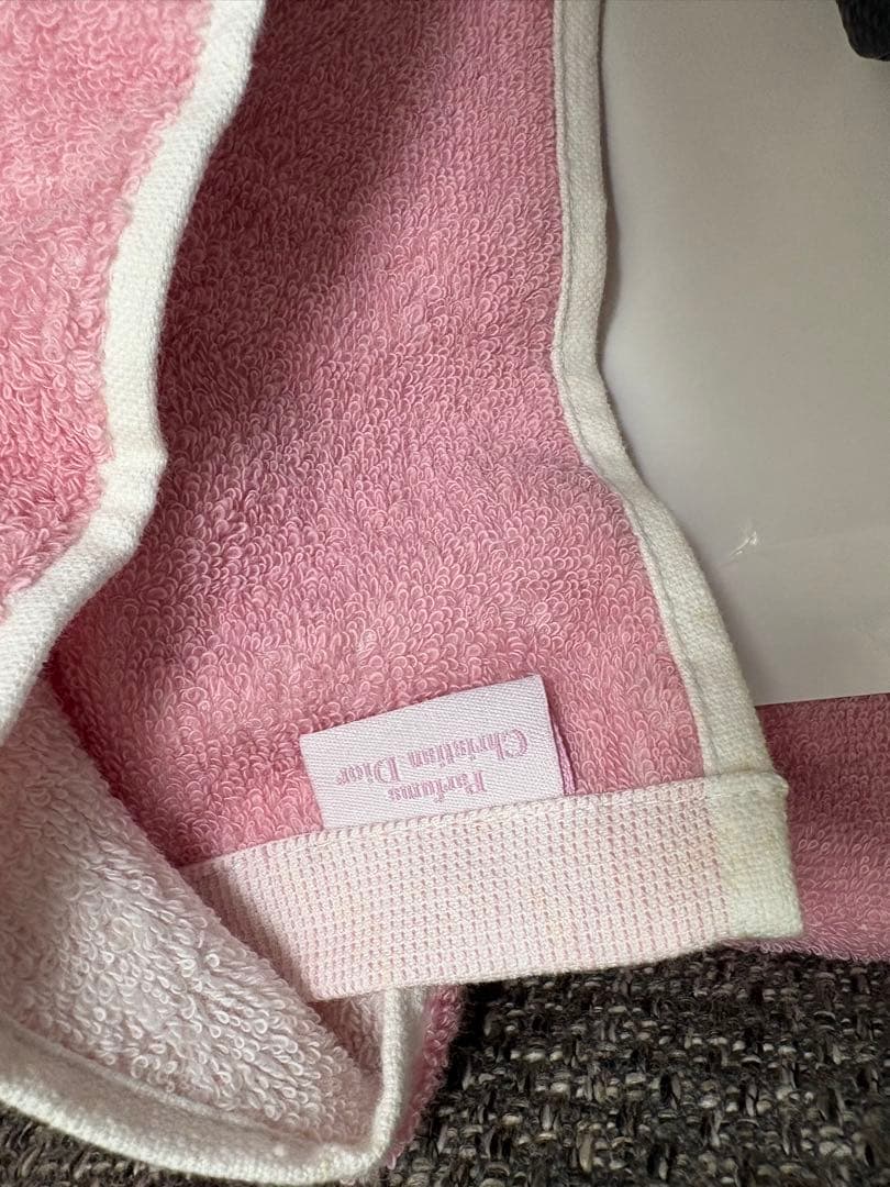 Dior Beauty ビーチタオル 大判バスタオル ピンク