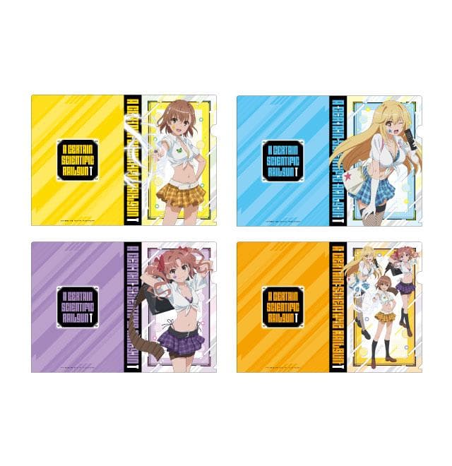 とある科学の超電磁砲T × ドンキ 描き下ろし クリアファイルセット 全種セット