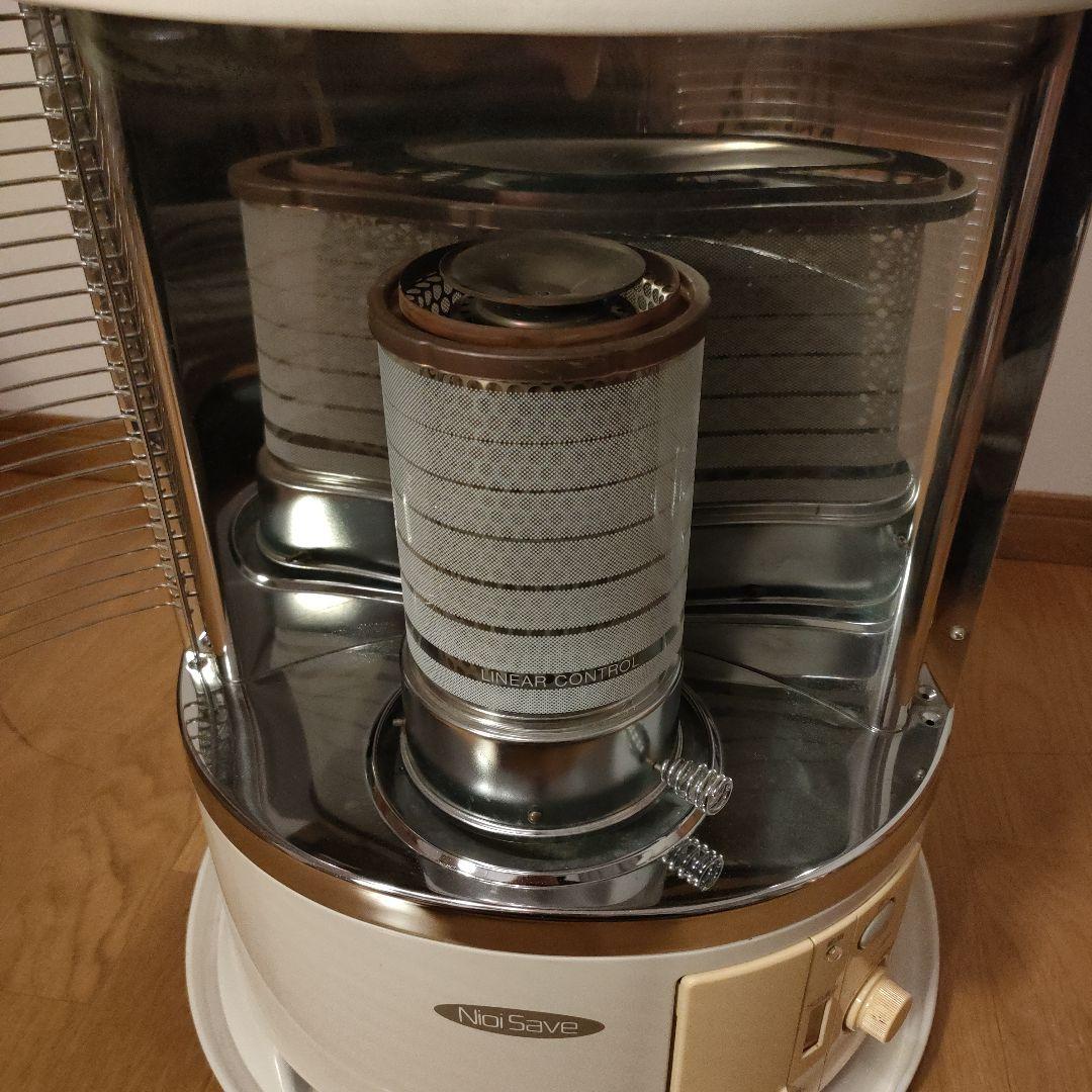 HITACHI 石油ストーブ OVH-L23 アラバスターホワイト レトロモダン