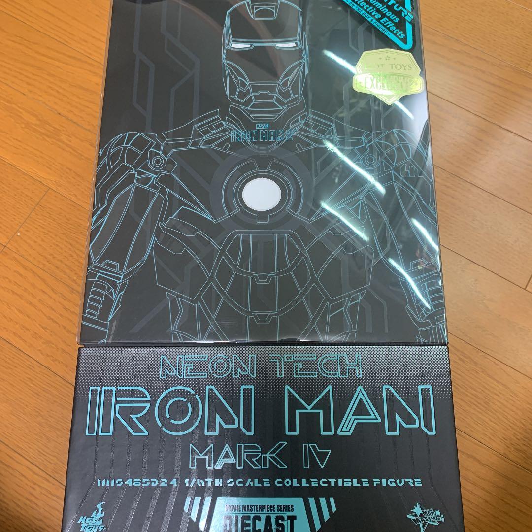 最終値下げ　ホットトイズ　アイアンマン　ネオン　格納庫セット　フィギュア　1/6