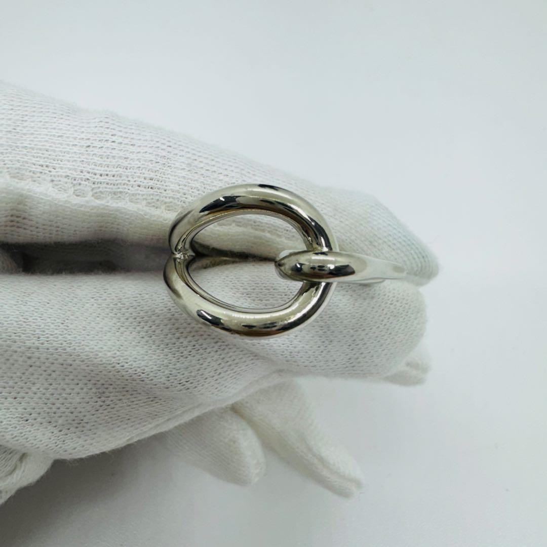✨HERMES✨エルメス✨スカーフリング✨シルバー✨ヴィンテージ✨リング✨