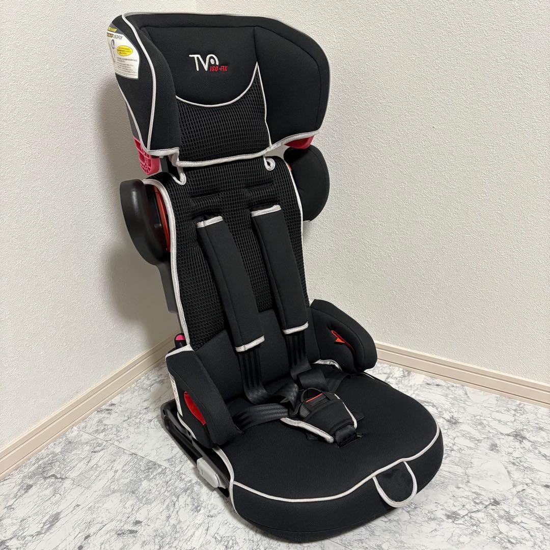 【美品】日本育児　トラベルベスト EC FIX ISOFIX　ブラック