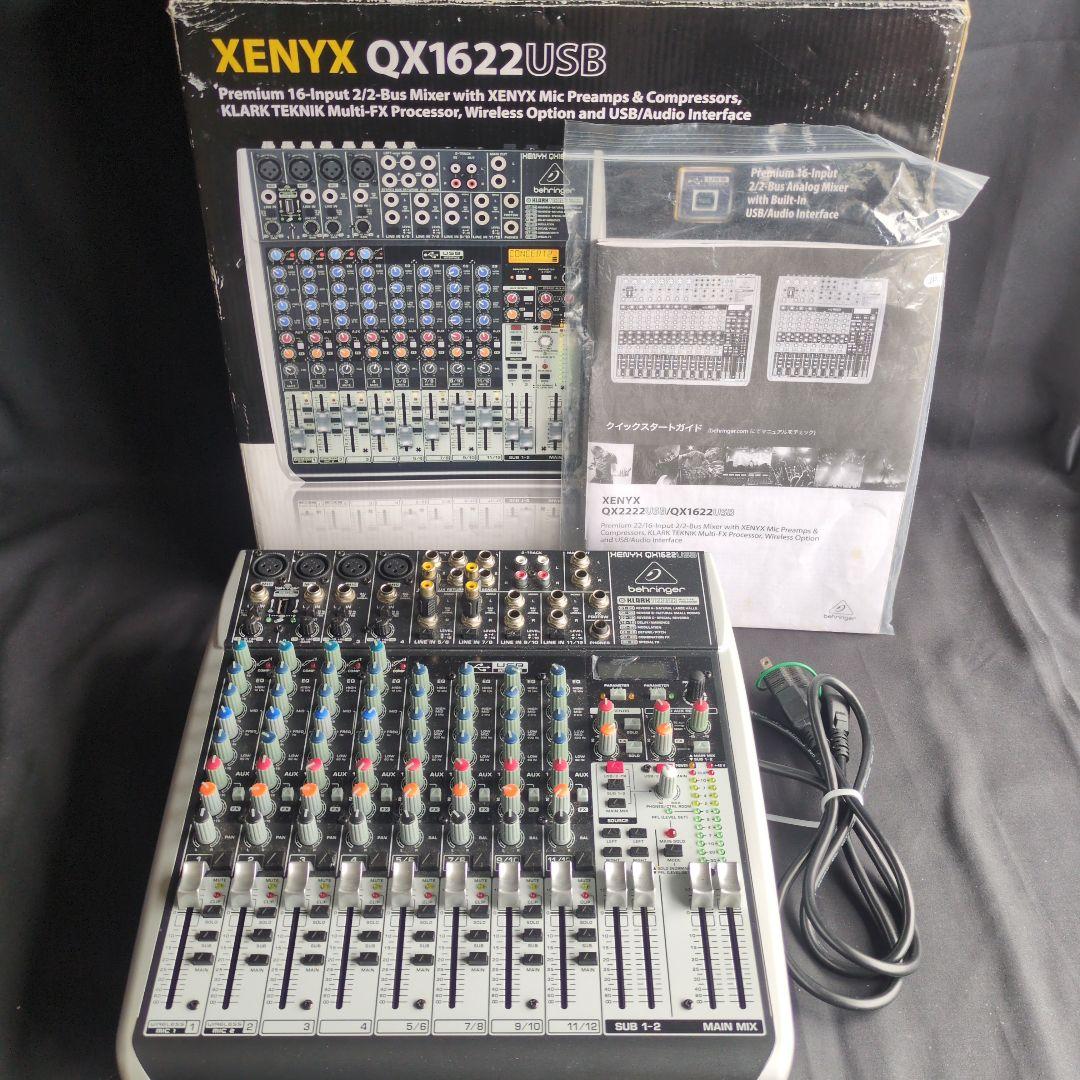 配信機器・PA機器・レコーディング機器 BEHRINGER XENYX QX1622USB