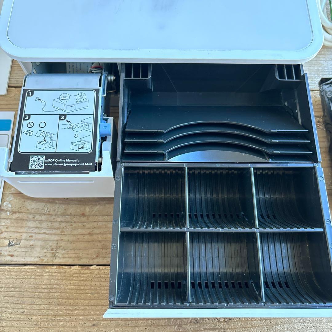 スター精密 mPOP 本体 キャッシュドロア一体型レシートプリンター