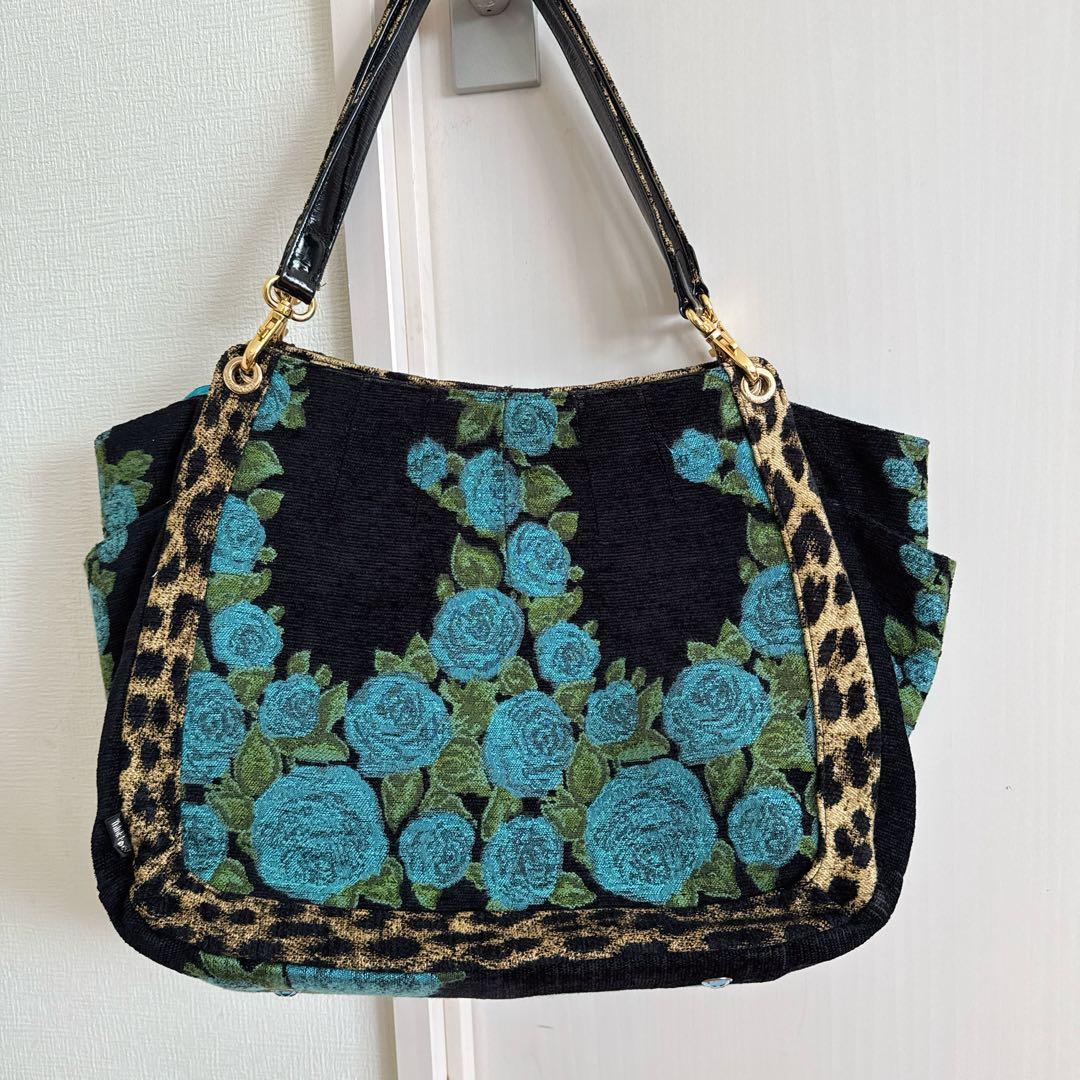 シンクビー　ブルーローズ　レオパード 定価58000円　ショルダーバッグ