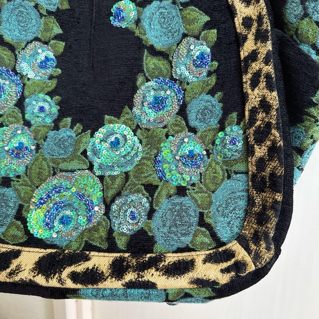 シンクビー　ブルーローズ　レオパード 定価58000円　ショルダーバッグ