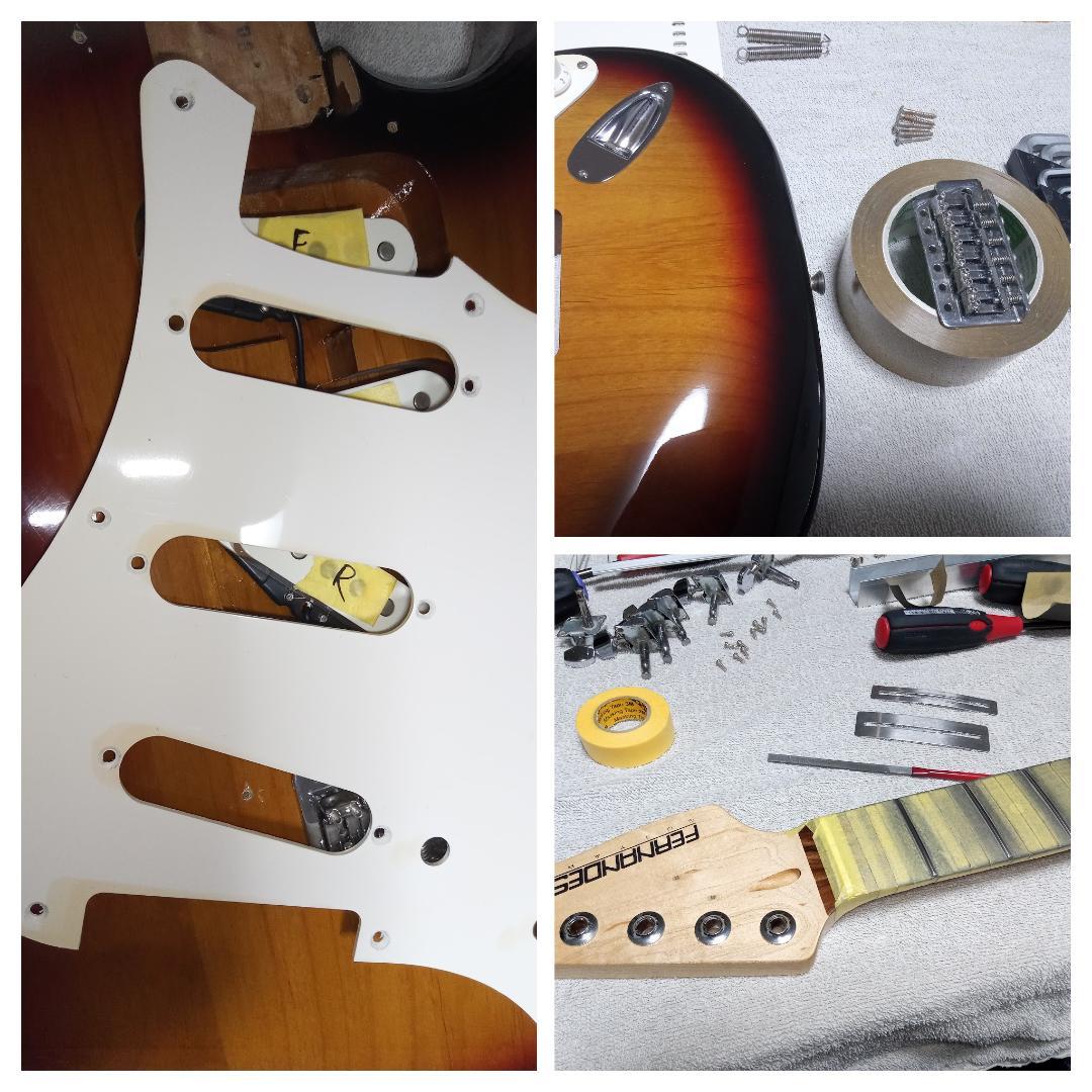 【メンテ済み】FERNANDES フェルナンデス LE-1Z サンバースト