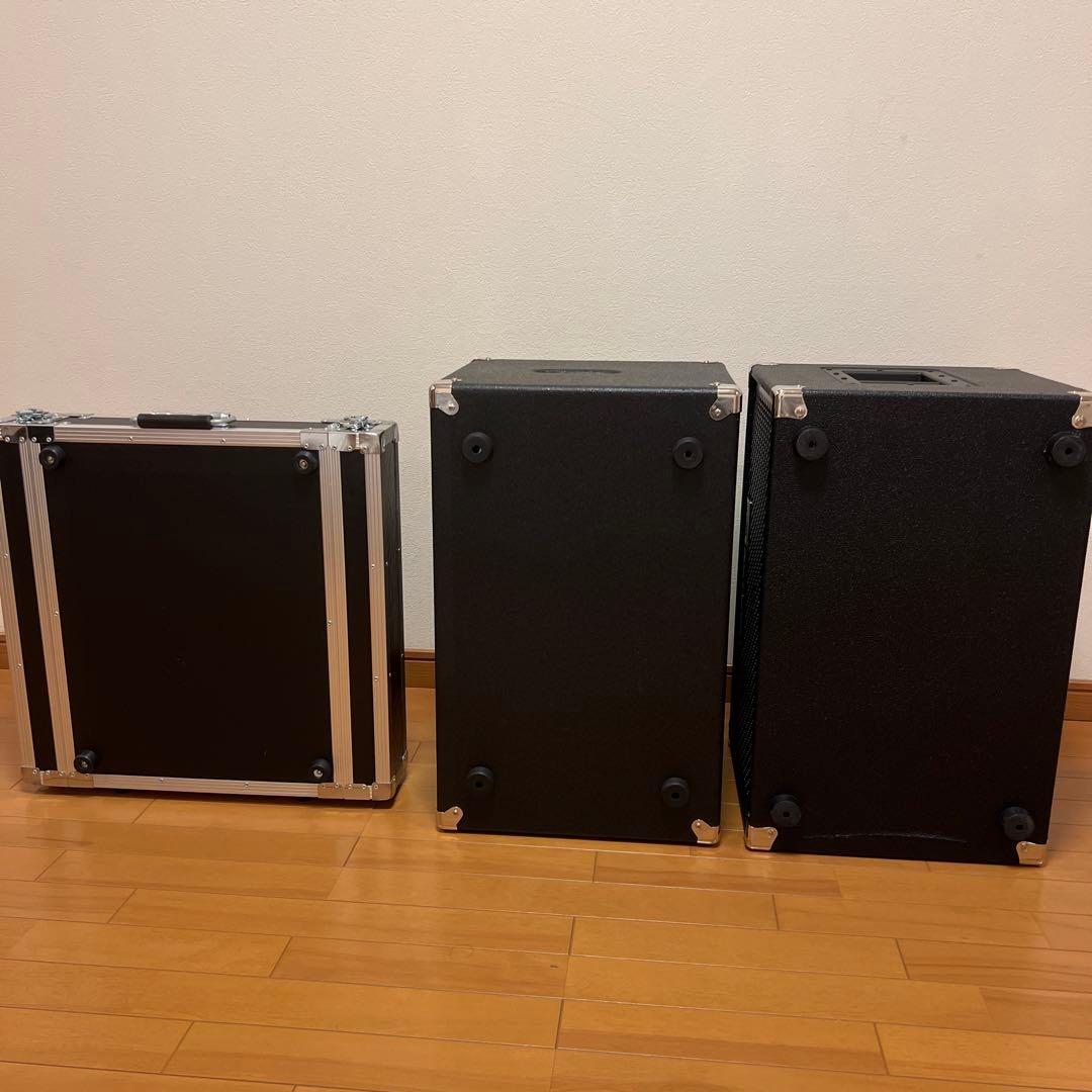 Hartke ベースアンプ　LH1000・HD210・HL210 高出力セット