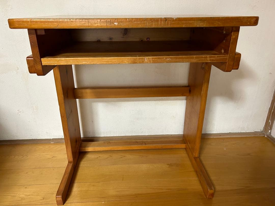 昭和　勉強机　椅子　机