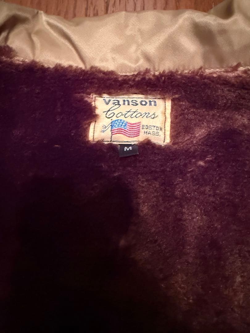 【試着のみ】vanson カスタム コーチジャケット\"M\"