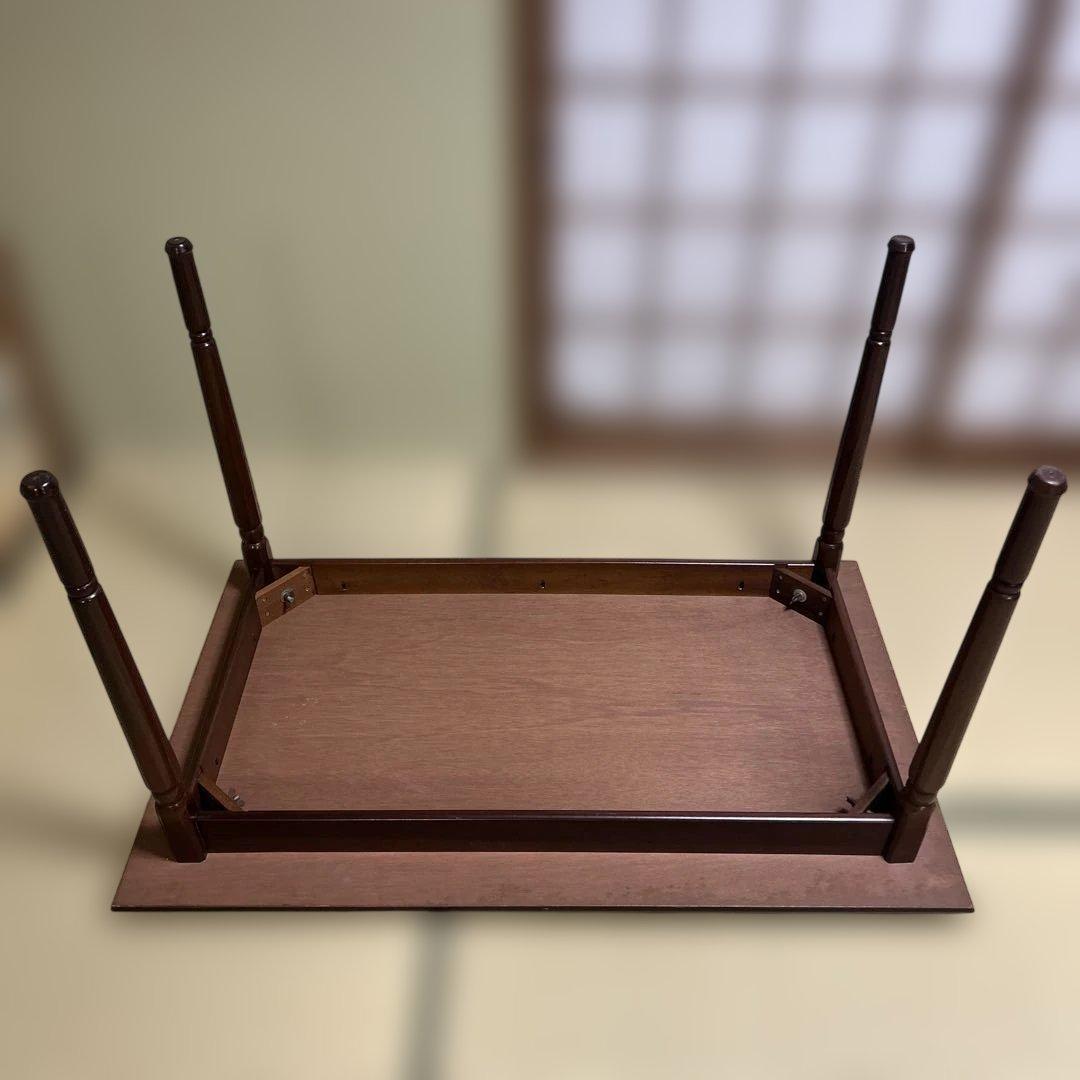 花柄デザイン ダイニングテーブル