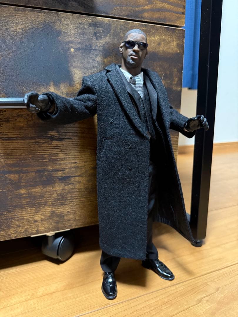 激レア ホットトイズ 系 1/6 デンセル•ワシントン 似 ギャング 美品