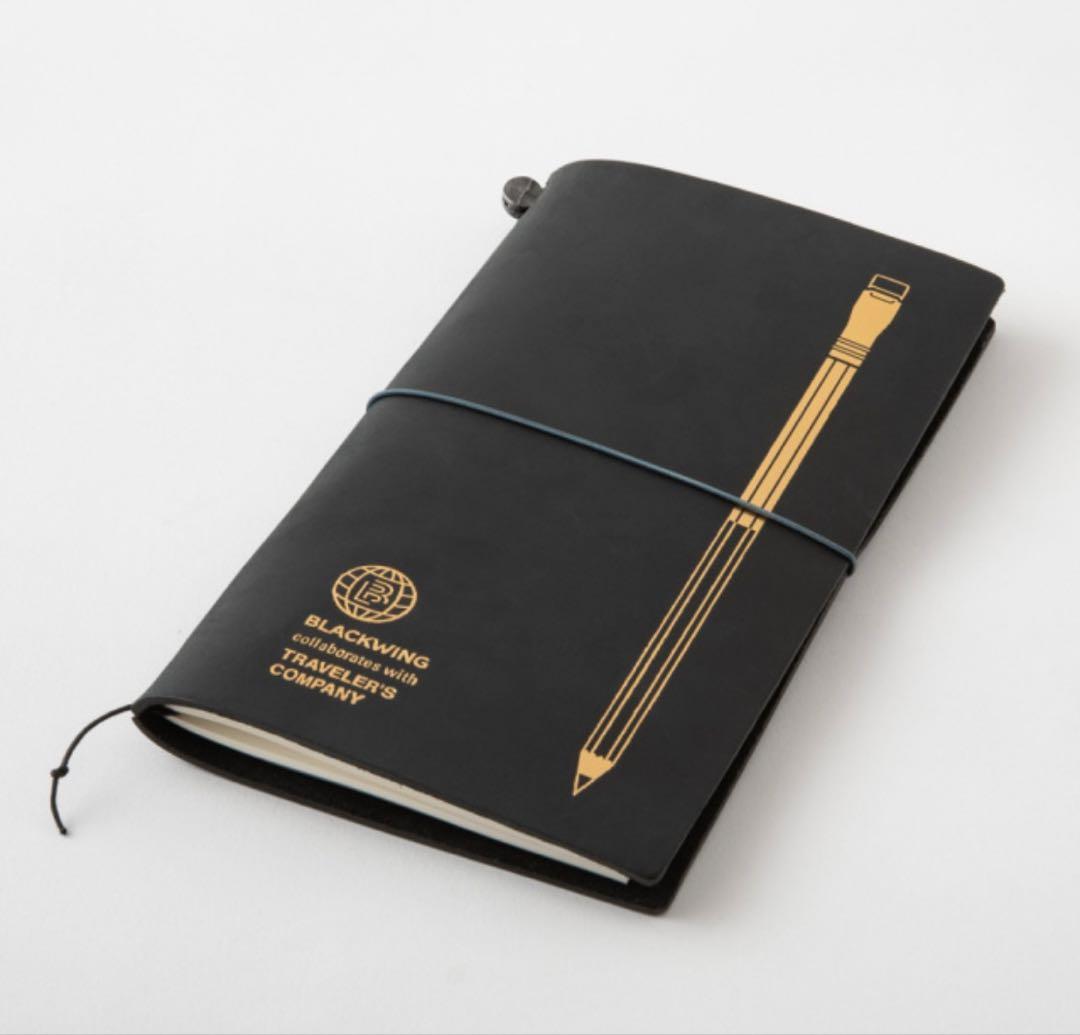 【新品未使用】トラベラーズノート BLACKWING 黒　3点セット