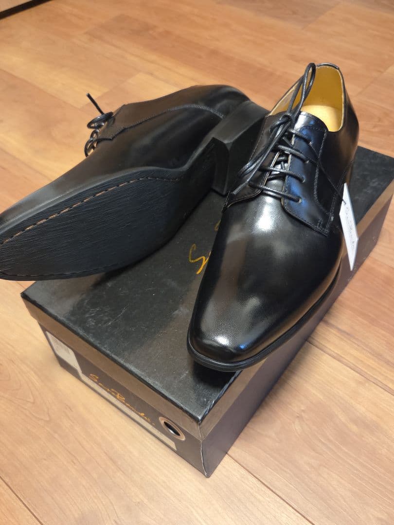 SARABANDE / バッファローカーフ外羽式プレーントゥ 44/27.0cm