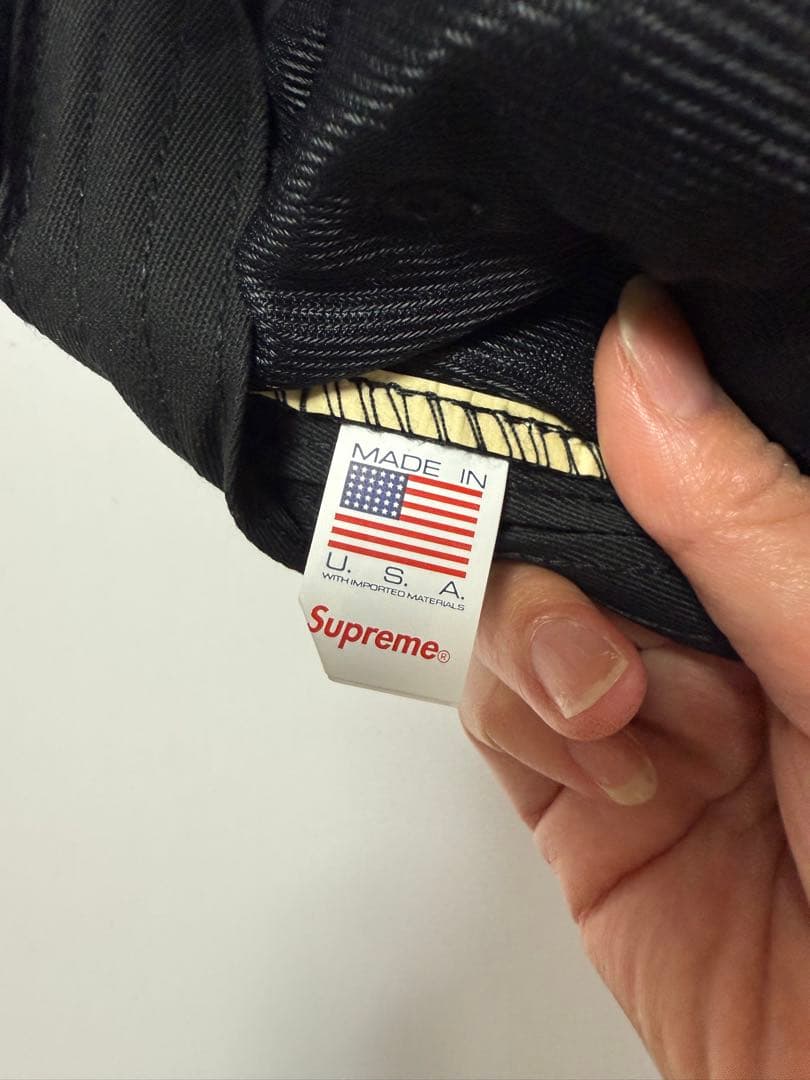 supreme ナイロンステッチキャップ