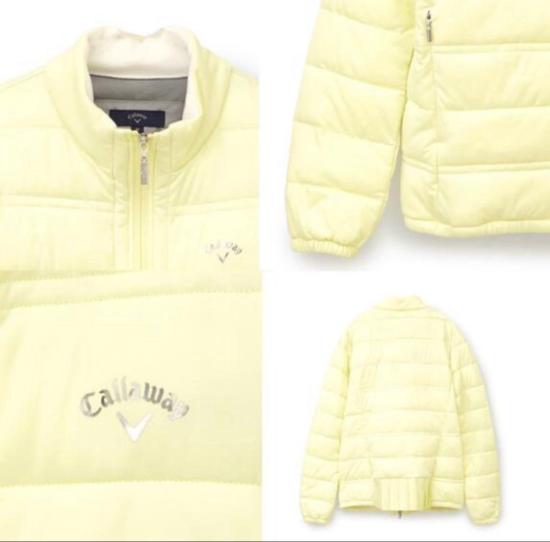 新品⭐️キャロウェイ callaway 中綿入りブルゾン⭐️梅春色