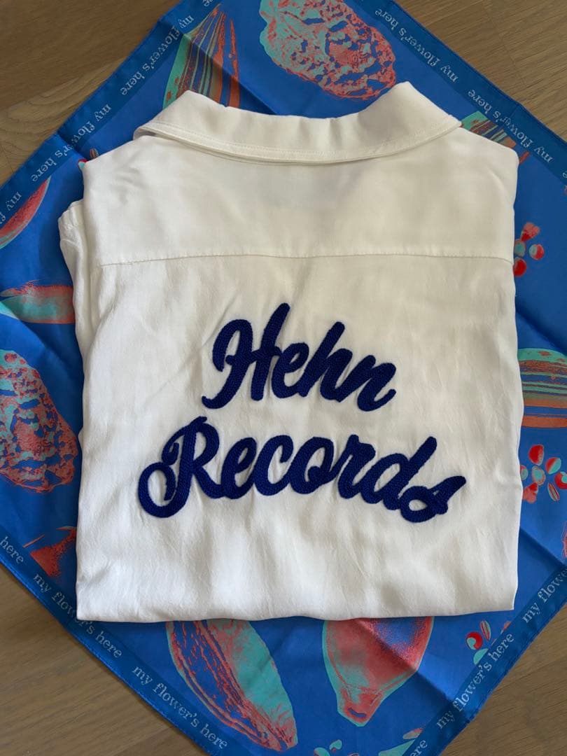 藤井風　ヘンレコ　ボーリングシャツ白Sサイズ