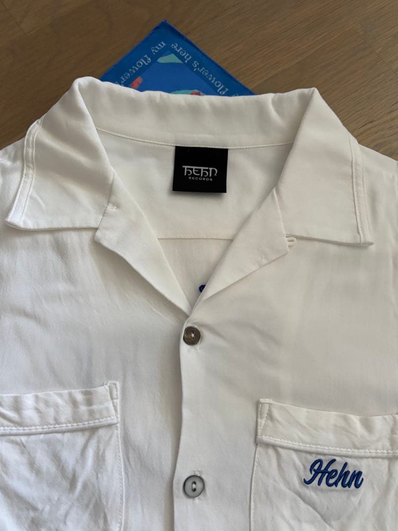 藤井風　ヘンレコ　ボーリングシャツ白Sサイズ