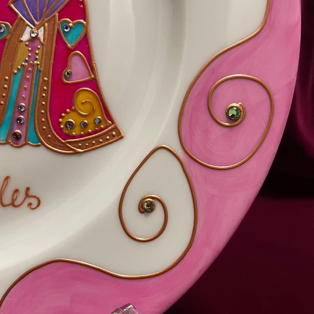 ソワジック　 soizick フランス製　プレート　皿 雛人形デザイン