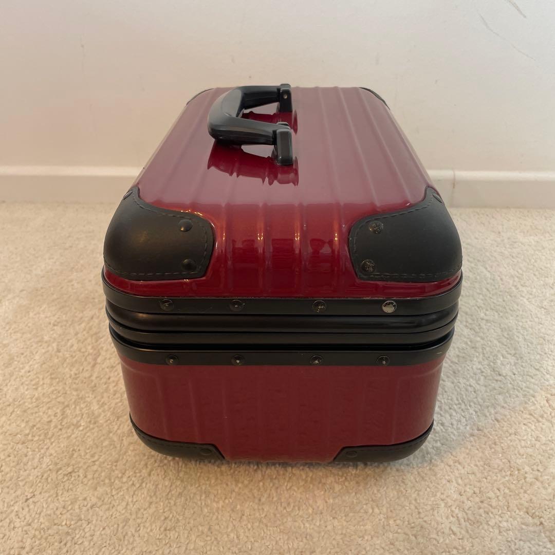 RIMOWA Samba Nova ビューティケース18L ボルドーレッド 鍵付