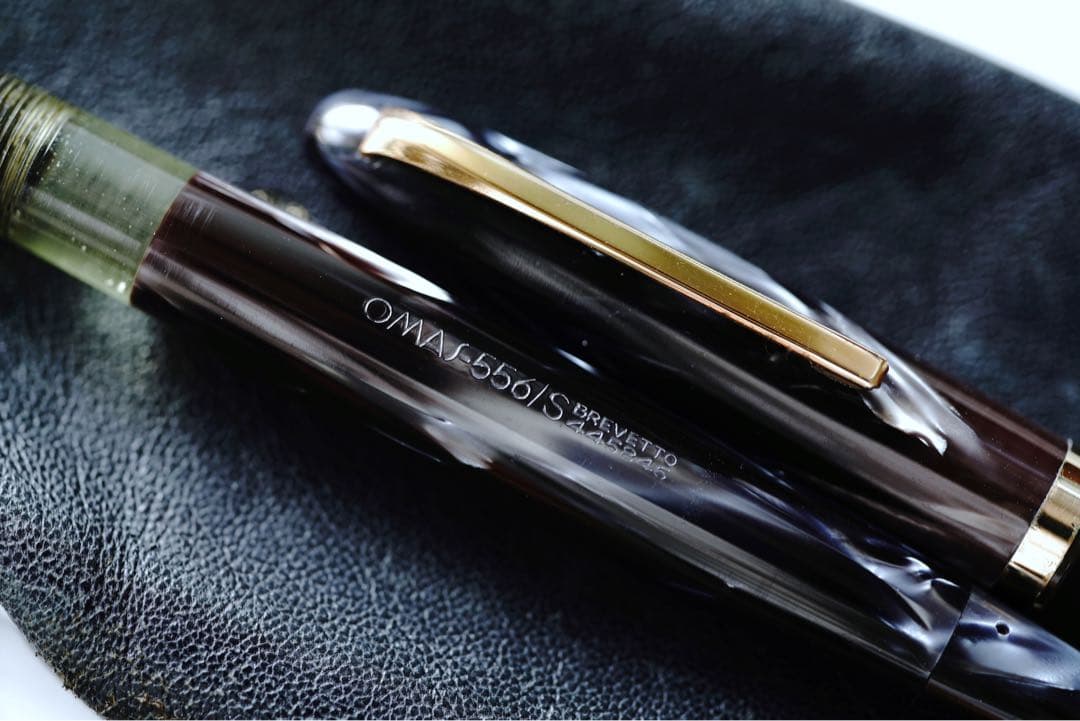 omas 556/S グレーマーブル　万年筆