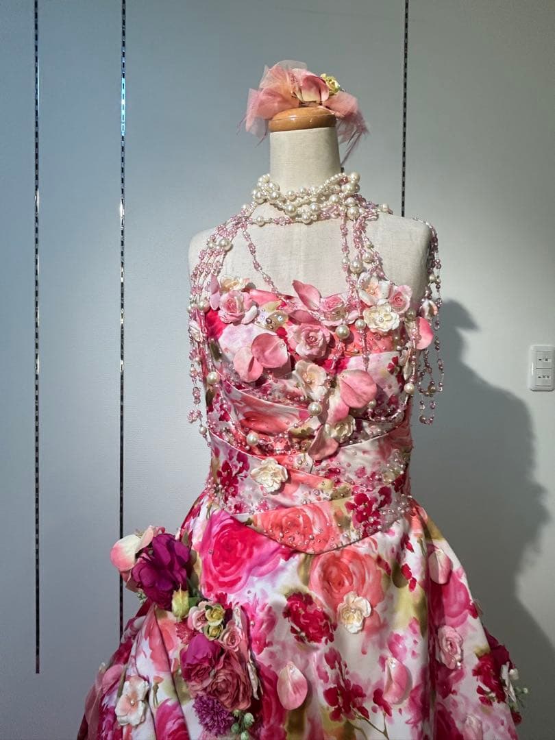 【DREAM888】マリア・ローザ 花柄ピンク