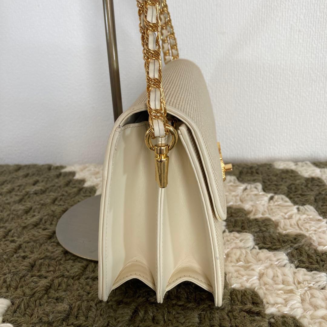 GuyLaroche ギラロッシュ ホースヘアー本革レザー チェーンバッグ