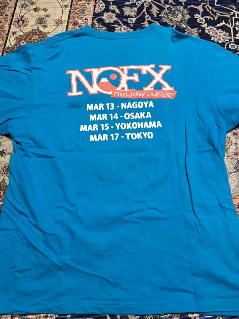 NOFX FINAL JAPAN TOUR 2024 Tシャツ