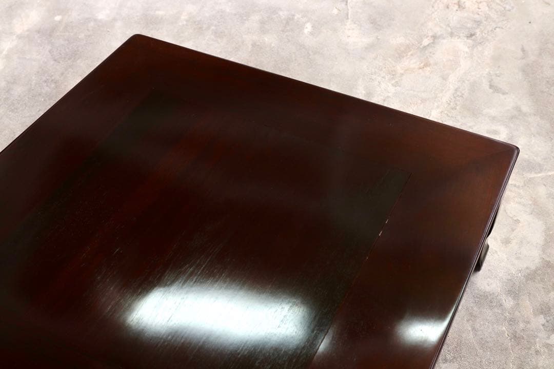 GMHK442○唐木家具 和家具 座卓 座敷 テーブル センターテーブル リビン