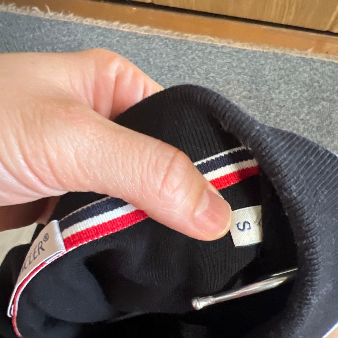 Moncler ポロシャツ ホワイト ブラック セット　2枚セット