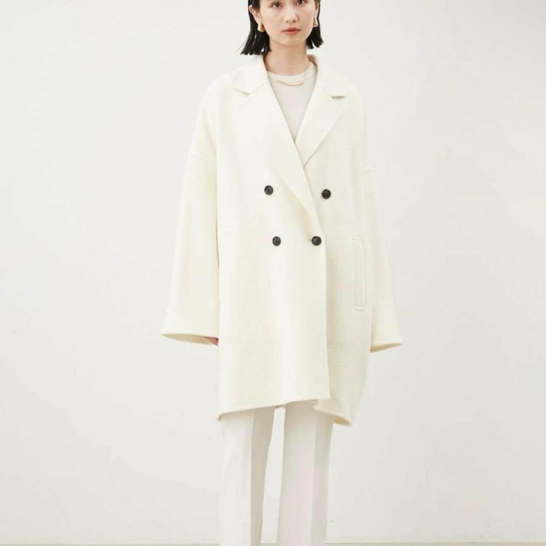 MilaOwen ワイドシルエットダブルブレストコート