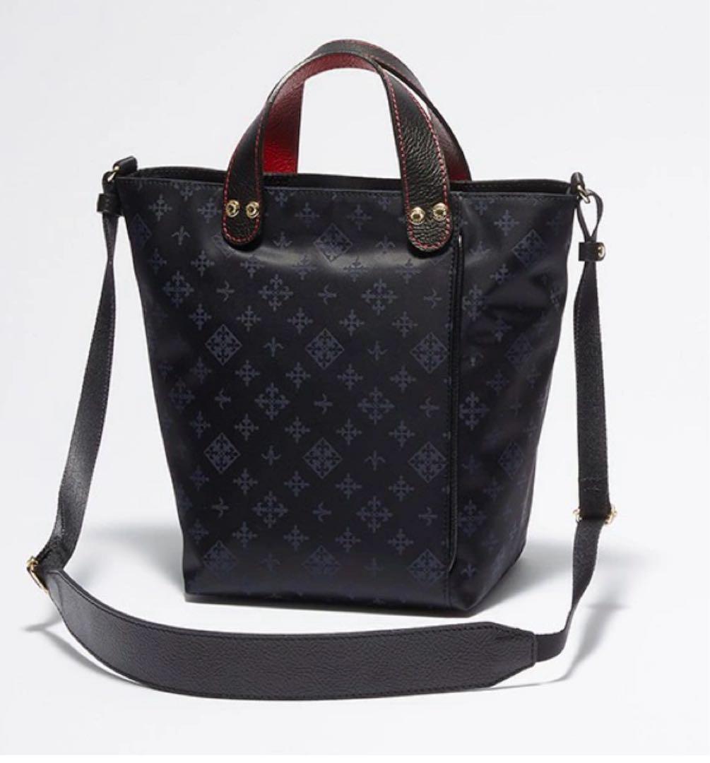 russetJALオリジナル 2way ダブルフェイスショルダーバッグ　美品