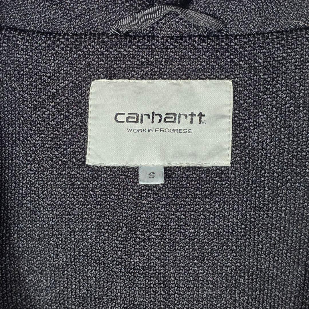 人気カラー✨️カーハート サーマル フルジップパーカー 金ジップ WIP 黒 S