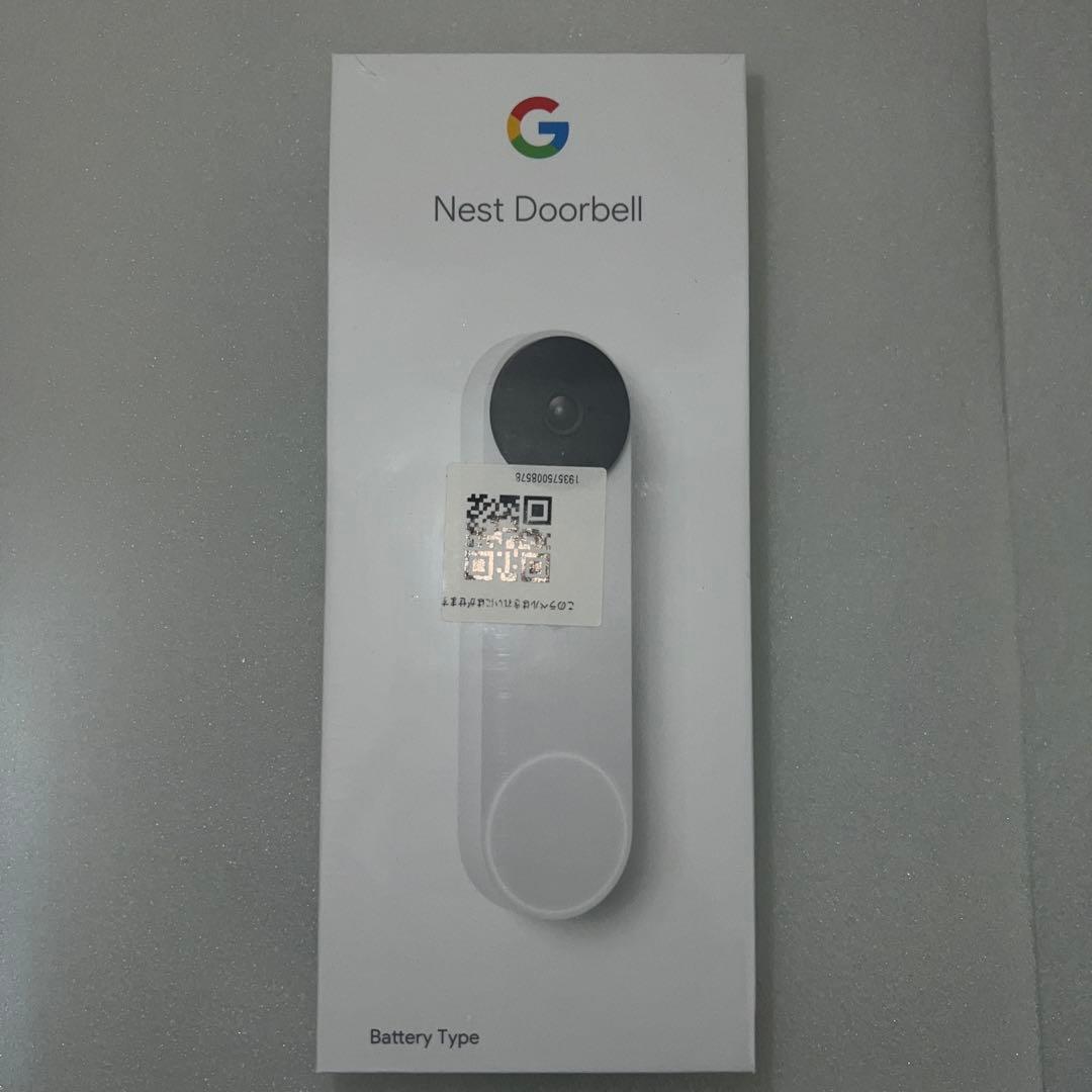 防犯カメラ Google Nest Doorbell GA01318-JP