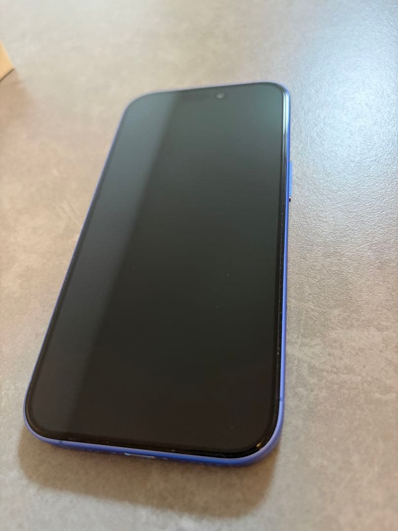 ふ*も様 【美品】iPhone16 ウルトラマリン 128GB SIMフリー