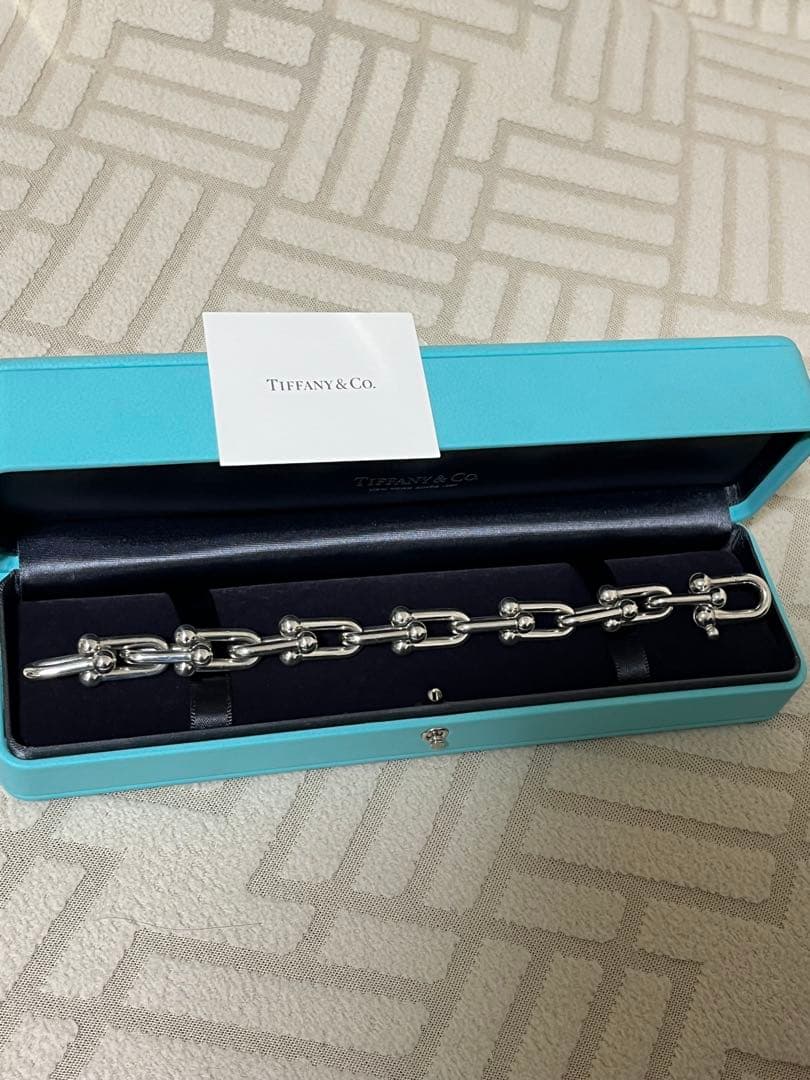 ティファニー　ハードウェア　ラージリンク　ブレスレット　TIFFANY&Co.