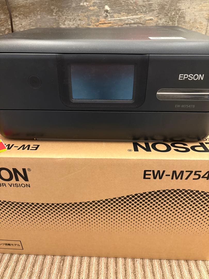 インク付　EPSON　プリンター　EW-M754TB