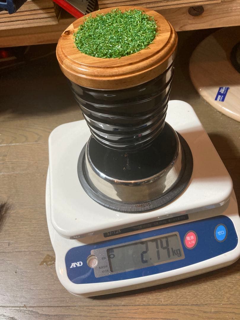 極2 小型猛禽パーチ，ファルコンブロック（ブラック金箔）