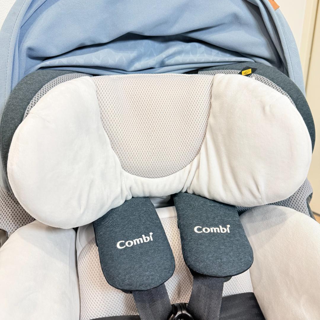 【美品】コンビ THE S ISOFIX エッグショック ZA-670