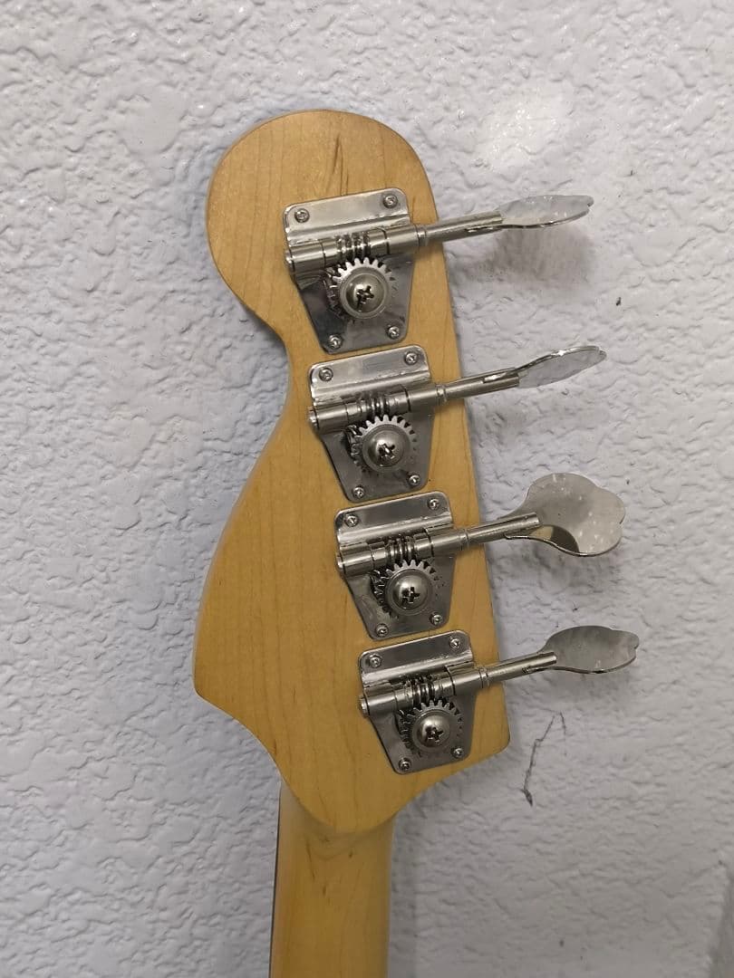 S、エレキベース ダークグリーン、可動品