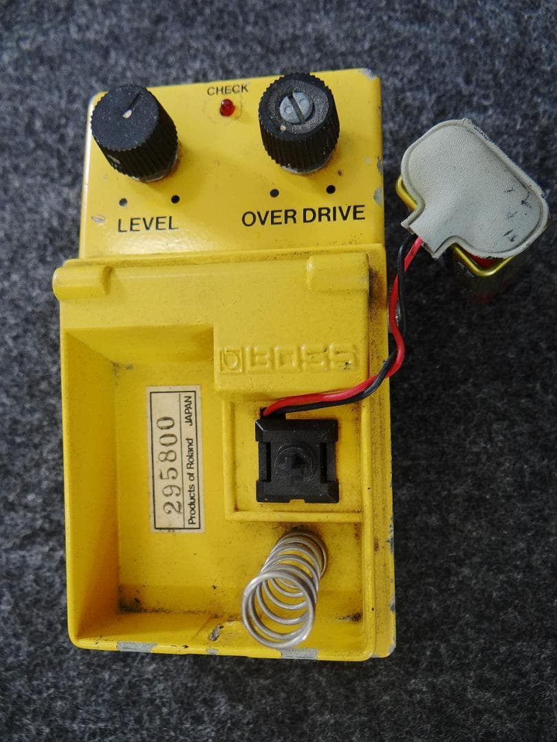 Japan Vintage / 名器 BOSS OD-1 オーバードライブ箱付