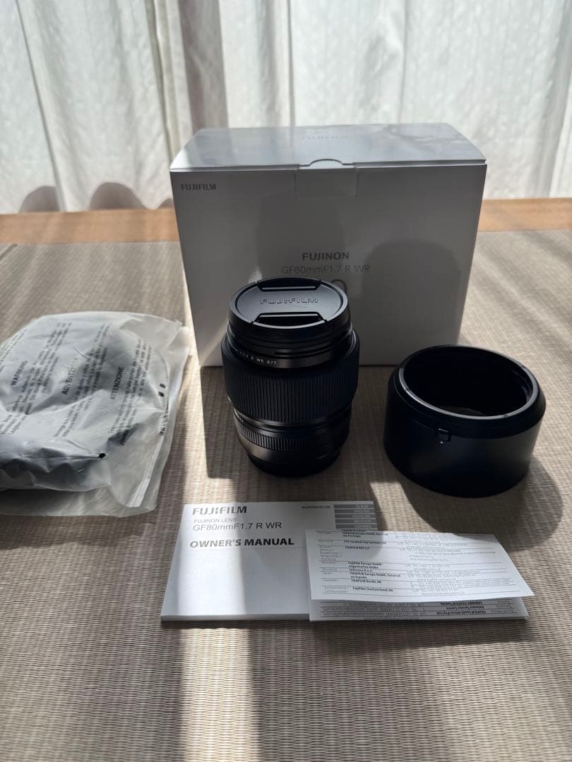 レンズ(単焦点) FUJIFILM GF80mm F1.7 R WR