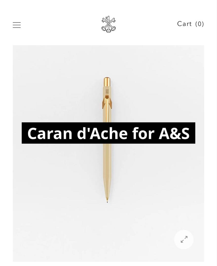 Caran d'Ache for A&S カランダッシュ　アーツアンドサイエンス