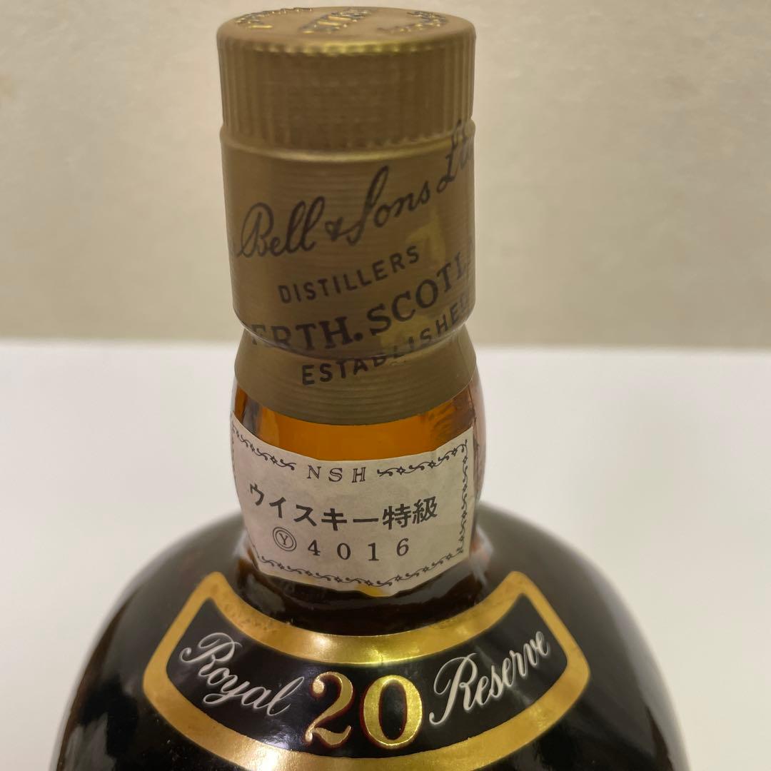 【古酒】BELL'S  Reserve 20 Yrs 750ml 箱有
